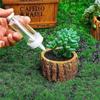Mini Aussaatspender Garten Sämaschine Pflanzgefäß Manuell Blumentopf Blumenbeet Gartenwerkzeug Zubehör X3UC