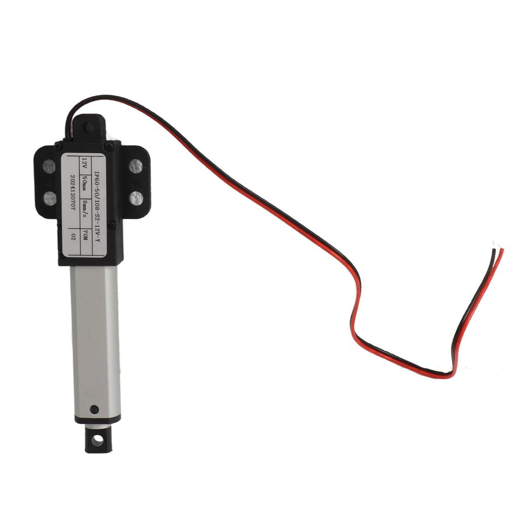 Linear Actuator 50mm 12v DC Low Noise Internal Limit Switch Mini Electric Linear Actuator Motor for Automotive Industry