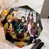 Japanese-style Cartoon Demon Slayer Kamado Tanjiro & Kamado Nezuko Umbrella Including Home Travel and Outdoor Activities Multi Functional Umbrella 33