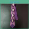 Exquisite Jojo's Bizarre Adventure Killer Queen Kira Yoshikage Cosplay Totenkopf Lila Krawatte
