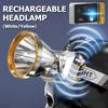 LED Stirnlampe Taschenlampe Lichtquelle Wiederaufladbar Camping Stirnlampe Jagd Stirnlampe Taschenlampe Angel Stirnlampe Leistungsanzeige