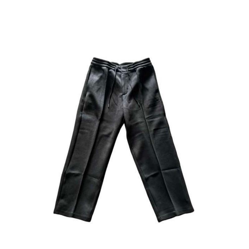 

Nike Lace-Up Mid-Waist Solid Color Simple Knit Sports Pants Men Bottoms FZ7584-010 XL