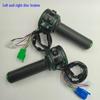 Electric Scooter Right and Left Handle Accelerator,Combination Switch Assembly Reverse,3 Speed,turning,horn Button Repair Part