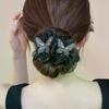 Neue Elegante Weizenähre Schmetterlingsknoten Haarspange für Damen Hinterkopf Chignon Schwanzspange Vielseitige Haarklammer