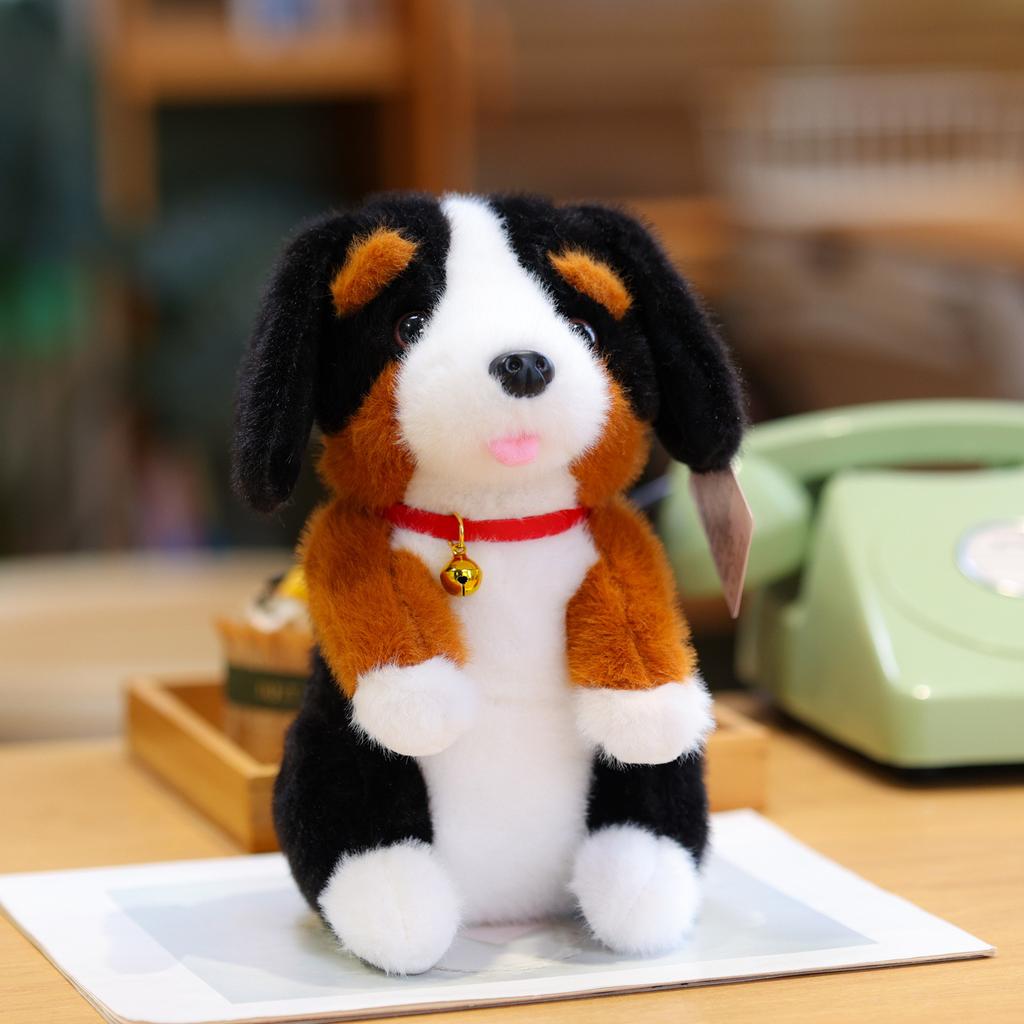 New Seat Simulation Dog Husky Fur Toy Cute Beagle Doll Puppy Doll Rag Doll Gift