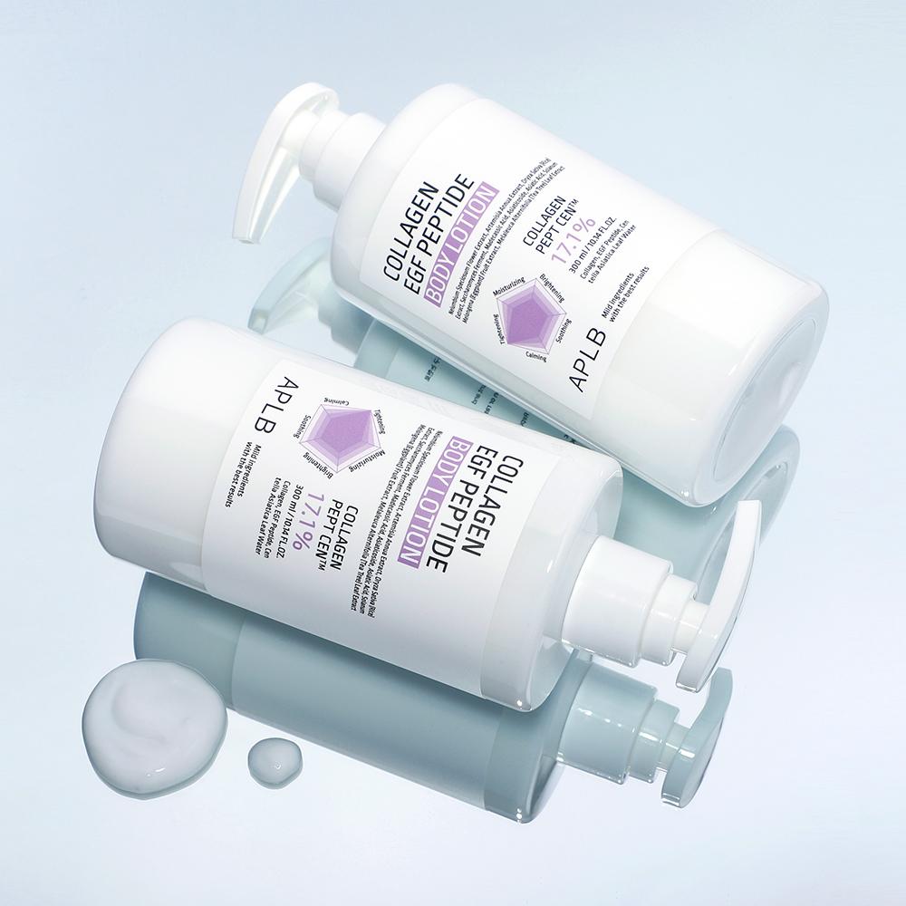 APLB Kolagenowy Peptydowy Balsam do Ciała z EGF 300ml - Ujędrniający Nawilżający, Koreański