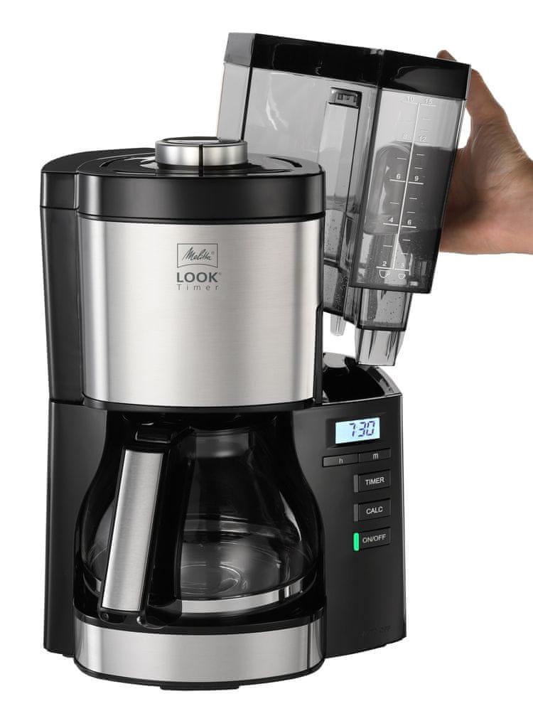 Melitta Look V Timer Filter Coffee Maker 1.25 L Black