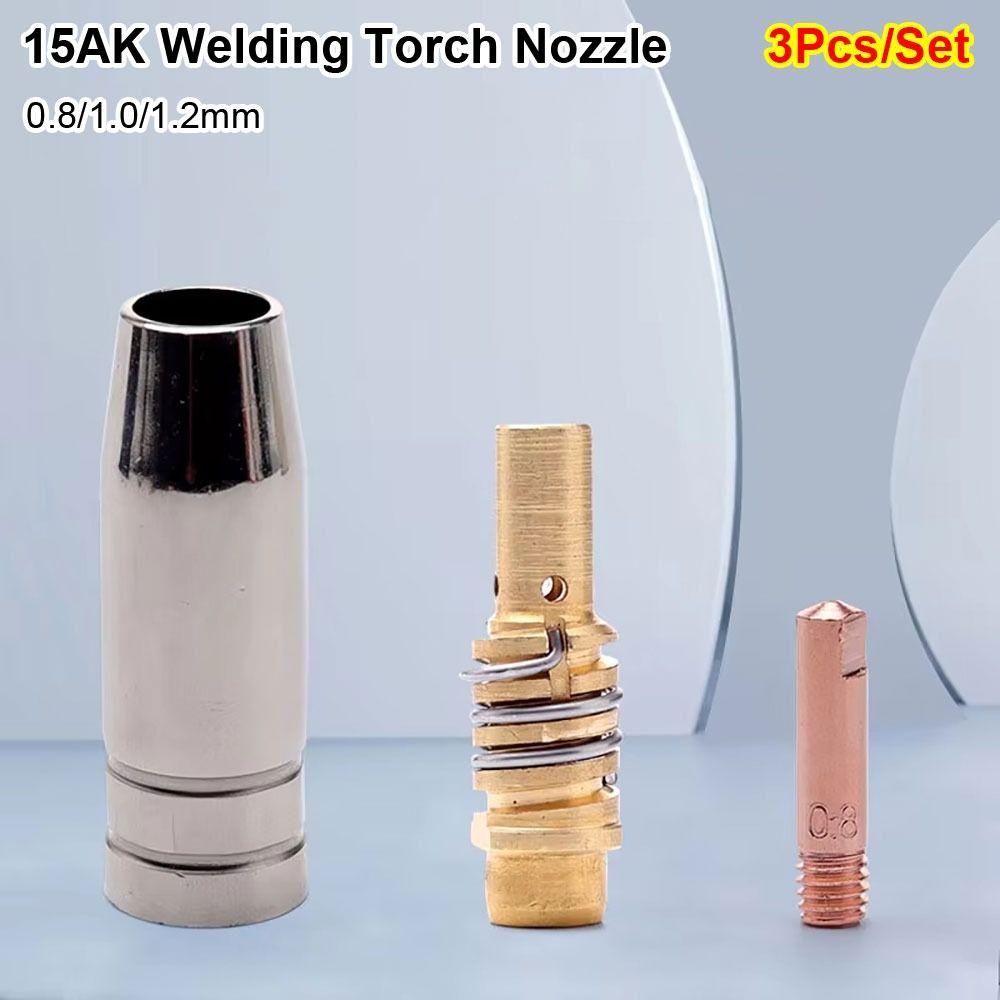 3Pcs/Set New Coating 15AK Welding Torch Nozzle for 15AK MIG MAG Welding Torch
