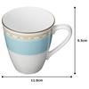 Noritake Humming Blue Mug, 295cc, Microwave-Safe, Fine Porcelain, T5355L/1645