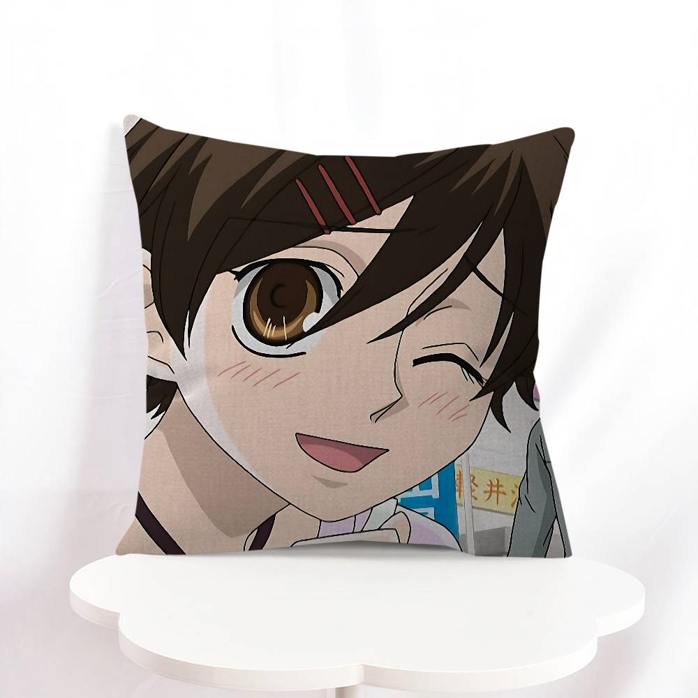 H-Haruhi Fujioka Cartoon Cushion Cover 30x50 Polyester Sofa Cushions Decorative Throw Pillows Home Decoration Pillowcover
