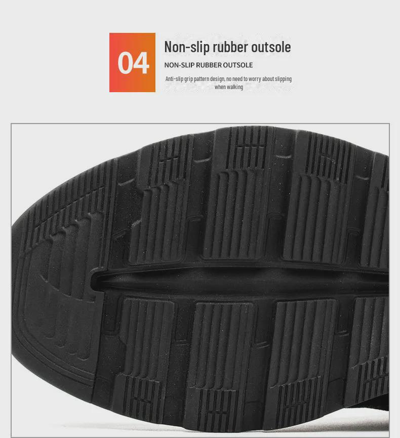 Men's Breathable Safety Shoes: Steel Toe, Anti-Smash & Anti-Stab Protection