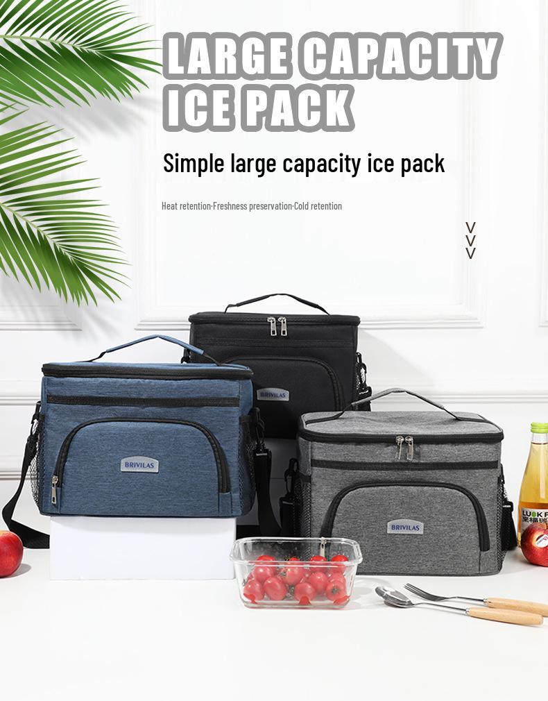 Waterproof Insulated Picnic Backpack - Large Capacity, Fresh-Keeping & Portable Lunch Box Bag