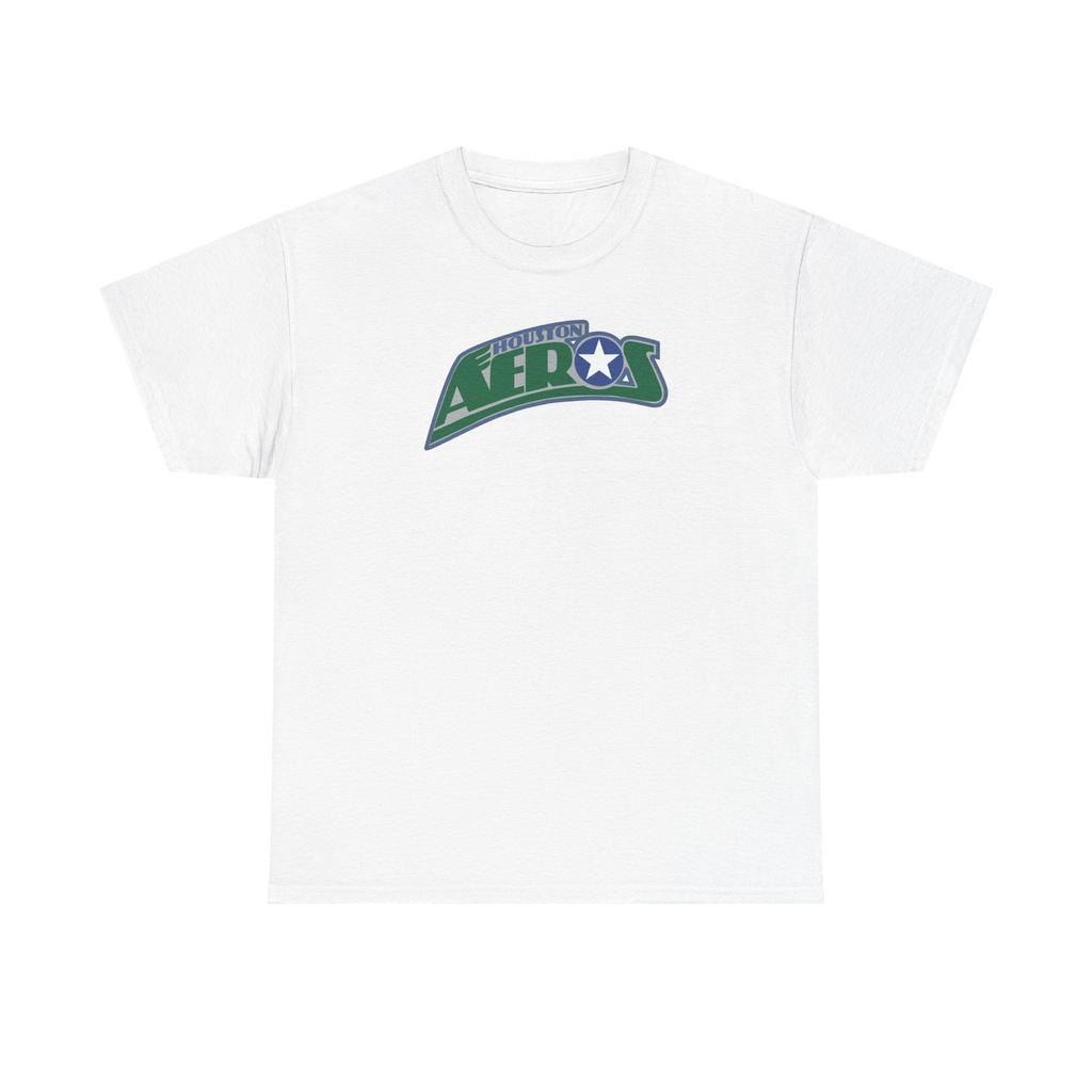 Houston Aeros Hockey Team Unisex Tee, Vintage Sports Fan Apparel, AHL IHL