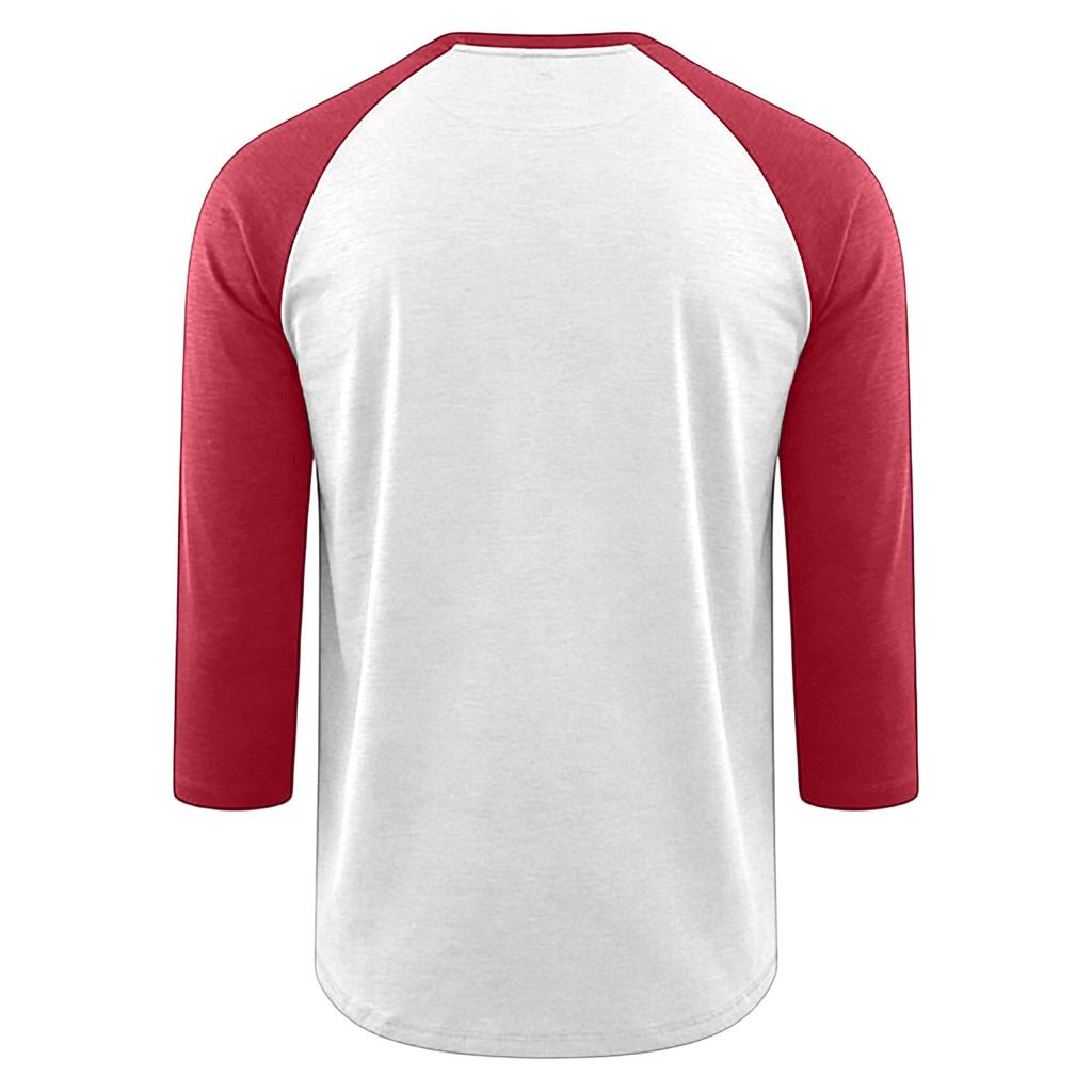 Men's Raglan Sleeve Three-quarter Sleeve Top