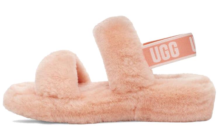 UGG Oh Yeah Thick Sole Sandals Pink Women s 1107953-BYPN 39