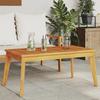 VidaXL Garden Dining Table, Dining Table, Patio Terrace Balcony Backyard Outdoor Furniture, Modern, Wood 366383