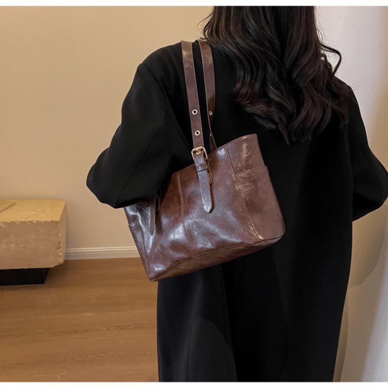 New Trendy Fall Winter Shoulder Bag Women Premium Commuter Tote Bag