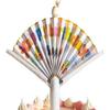 Fan-shaped Birthday Cake Surprise Candles - Funny Party Decoration for Kids