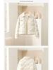 Women's 2025 Lightweight Short Down Jacket - Winter Fashion Polo Collar, Single-Breasted Design.