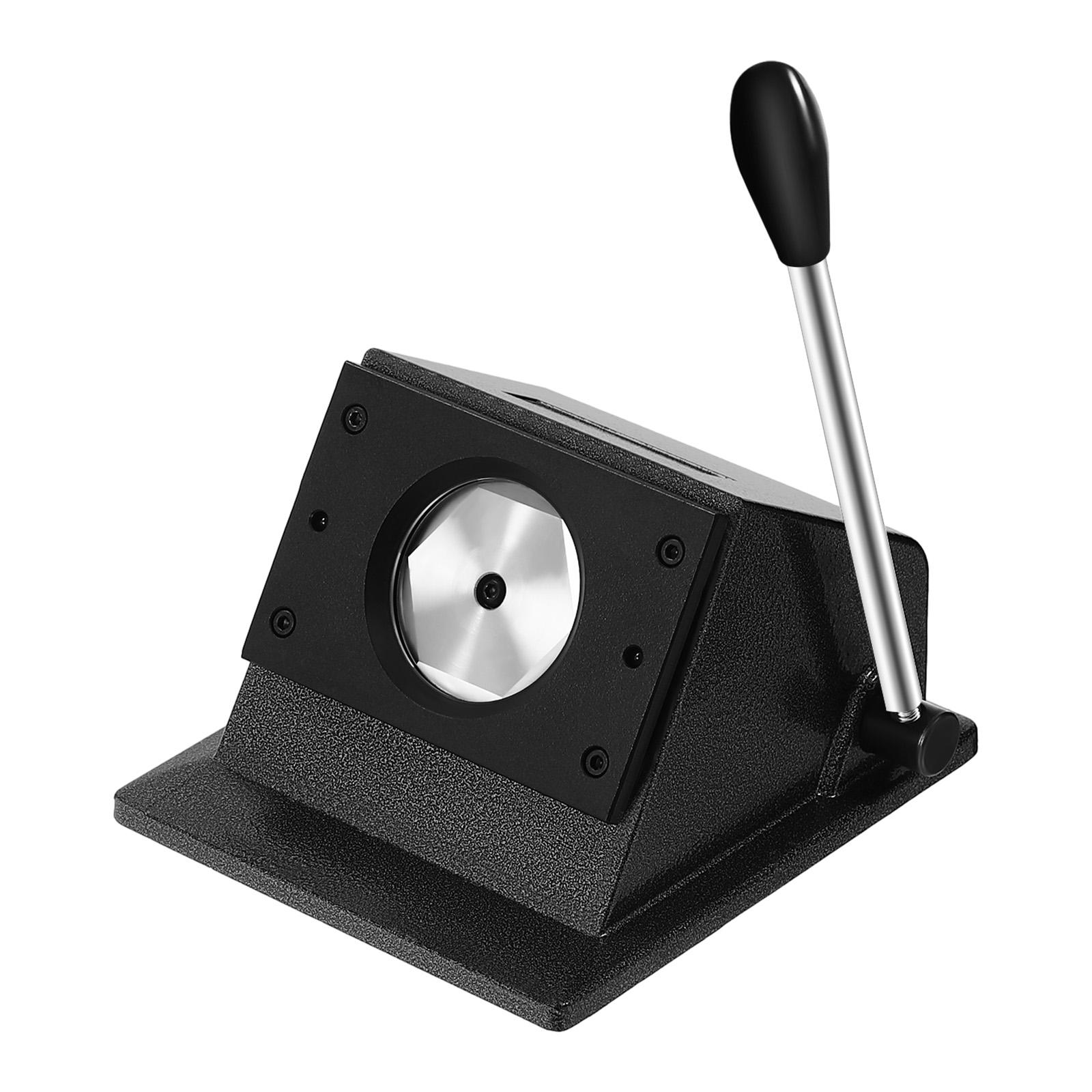 

Professional Punch Die Cutter Machine 58mm 2.28in Manual Circle Cutter for Badge Button Medal Making DIY Craft чёрный