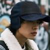 Croogo Flight Cap with Ear Warm Winter Hat for Snow and Outdoor Activities Flaps, Commuting, Shoveling, Snowboarding, Skiing, (G-APL1-Navy Blue)