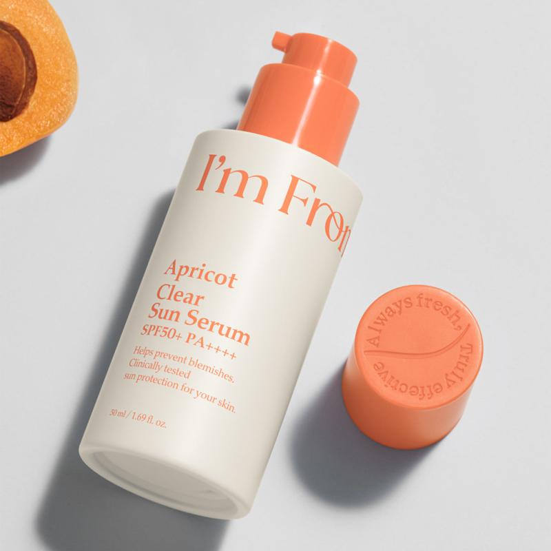 I'M FROM Aprikosenklares Sonnenserum LSF 50+ PA++++ 50ml