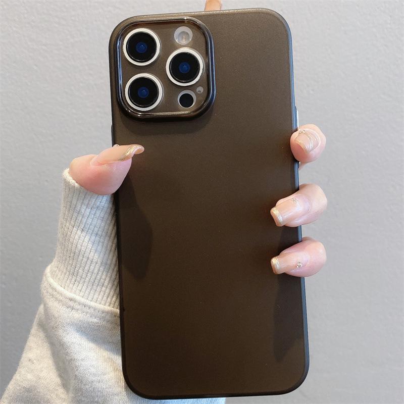 Ultra-Thin Frosted iPhone 17 Case for Apple Models 11, 12, 13, 14, 15, 16, Promax 15 Pro