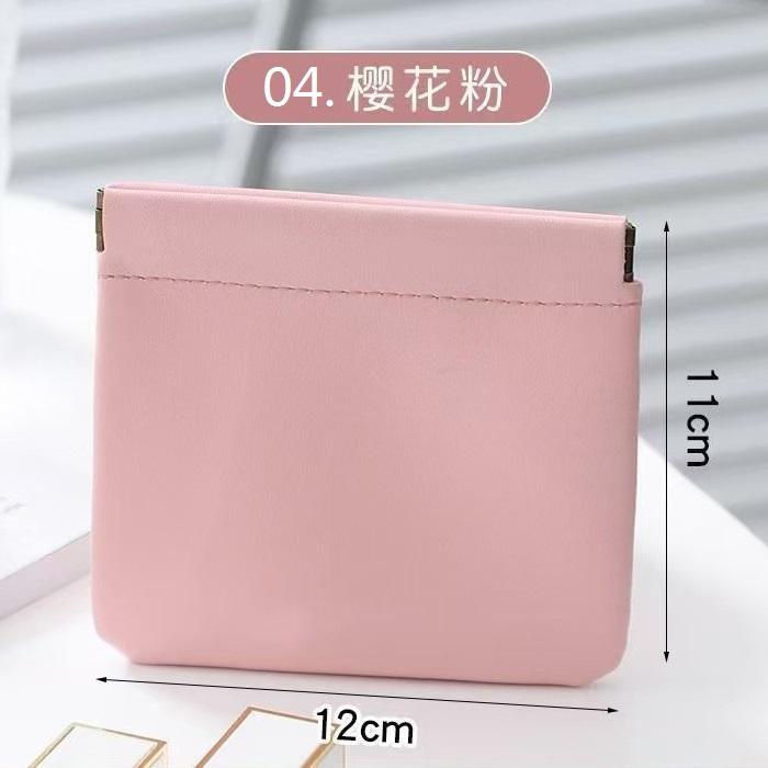 

1 шт. ПУ Міні Сумочка для Зберігання Косметики для Губної Помади Жіночий Органайзер для Ключів Портативний Гаманець Жіночі Водонепроникні Маленькі Косметички 12x11