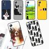 Border Collie Dog Case For Xiaomi 13T Pro 14 Ultra 12 13 Lite 11T 12T POCO F5 M6 X3 X4 X5 X6 Pro F3 M5s Cover