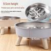 Stainless Steel Non-Slip Slow Feeder Bowl for Pets - Large Capacity for Dogs and Cats