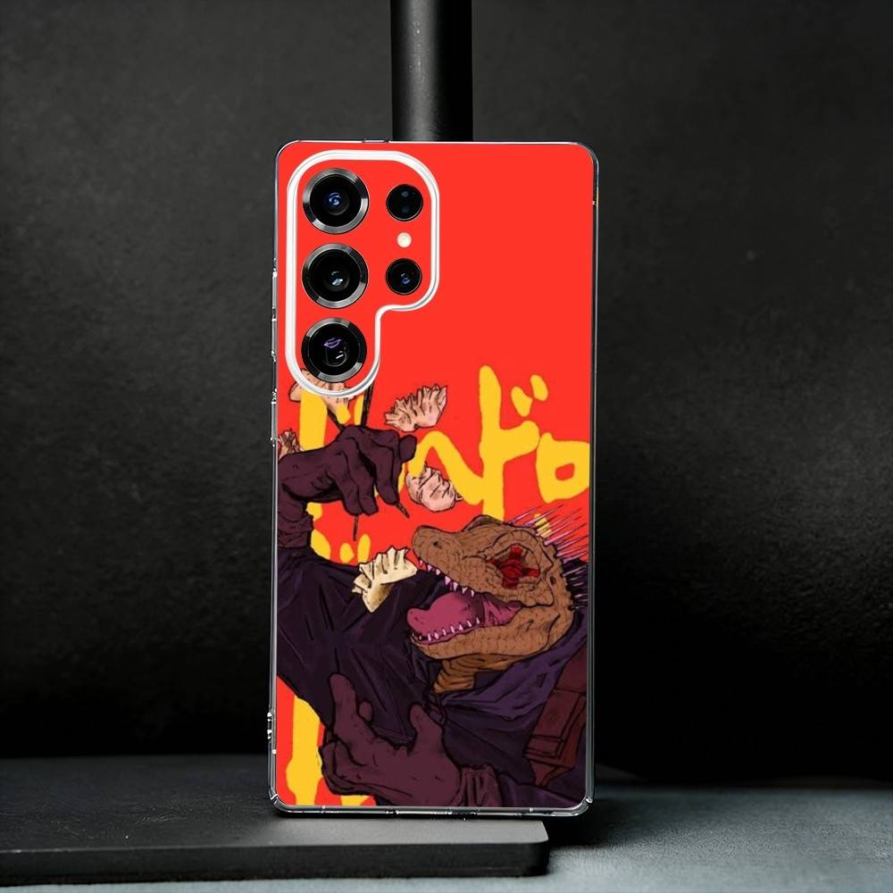 D-Dorohedoro-es Phone Case For Samsung S25,S24,S21,S22,S23,S30,Ultra,S20,Plus,Fe,Note,10,9,5G Transparent Cover