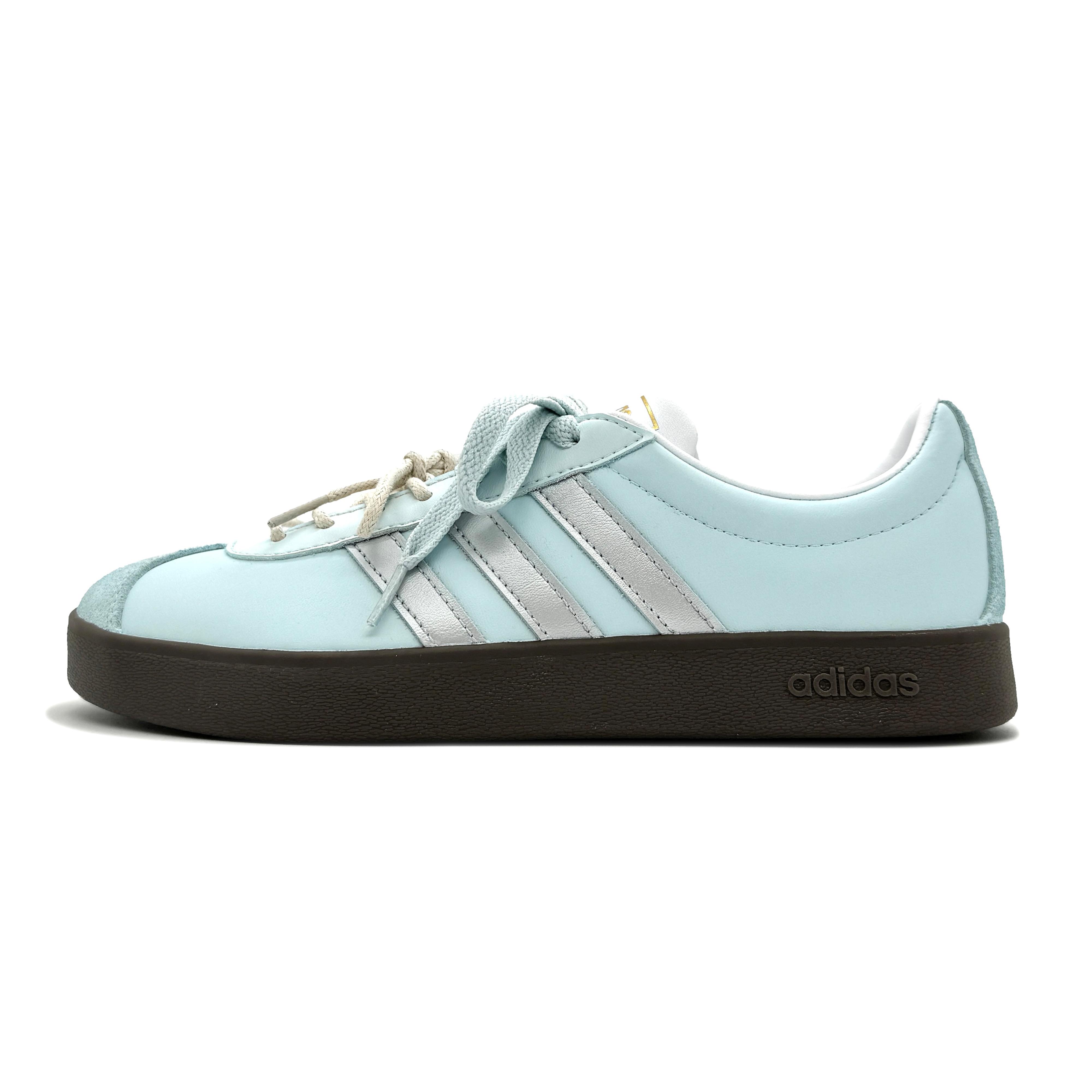 

Adidas Neo Vl Court Slip Resistant Low top Skateboard Shoes Unisex Light Cyan ID6015(Team191-) 38⅔