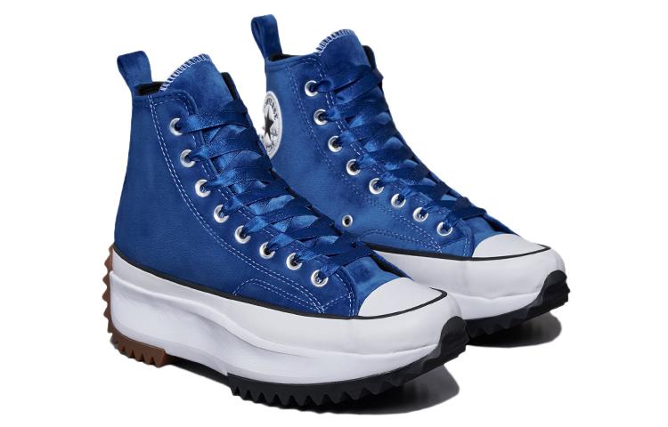 Converse Tênis de Lona Run Star Hike Cano Alto Azul 172504C