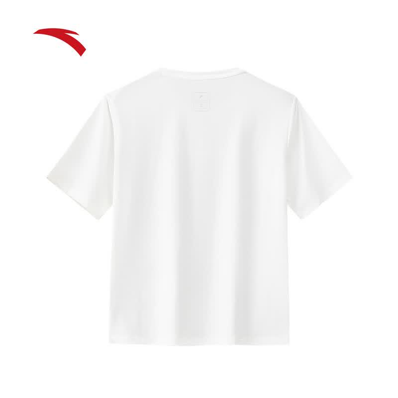 Anta Women's Ice Yarn Breathable Short-Sleeve T-Shirt