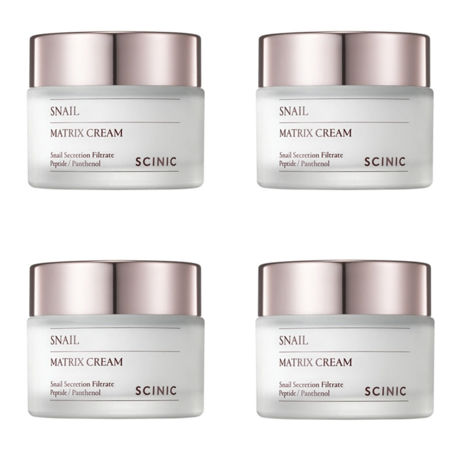 SCINIC Snail Matrix Cream 50ml*1Pc/2Pcs/4Pcs