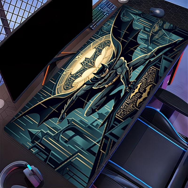 Batman Print Mouse Pad, for Keyboard Pad Laptop PC Mat for Office Home Use, Desk Decor, Perfect Birthday Gift for Gamers