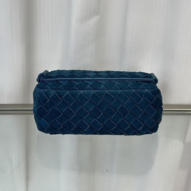 New Leather Cowhide Suede Woven Small Square Bag Tote Bag Pillow Bag Single Shoulder Crossbody Handbag Women's Bag