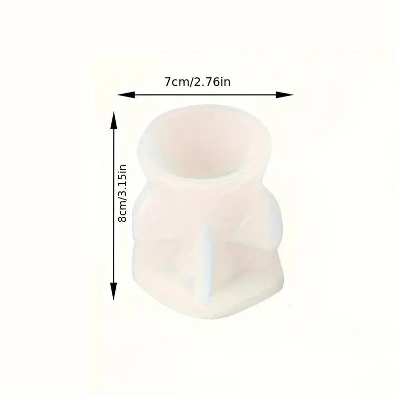 DIY Angel Aroma Candle 3D Silicone Mold Handmade Soap Angel Shape Plaster Drip Gel Epoxy Resin Ornament Mold Home Craft Gifts