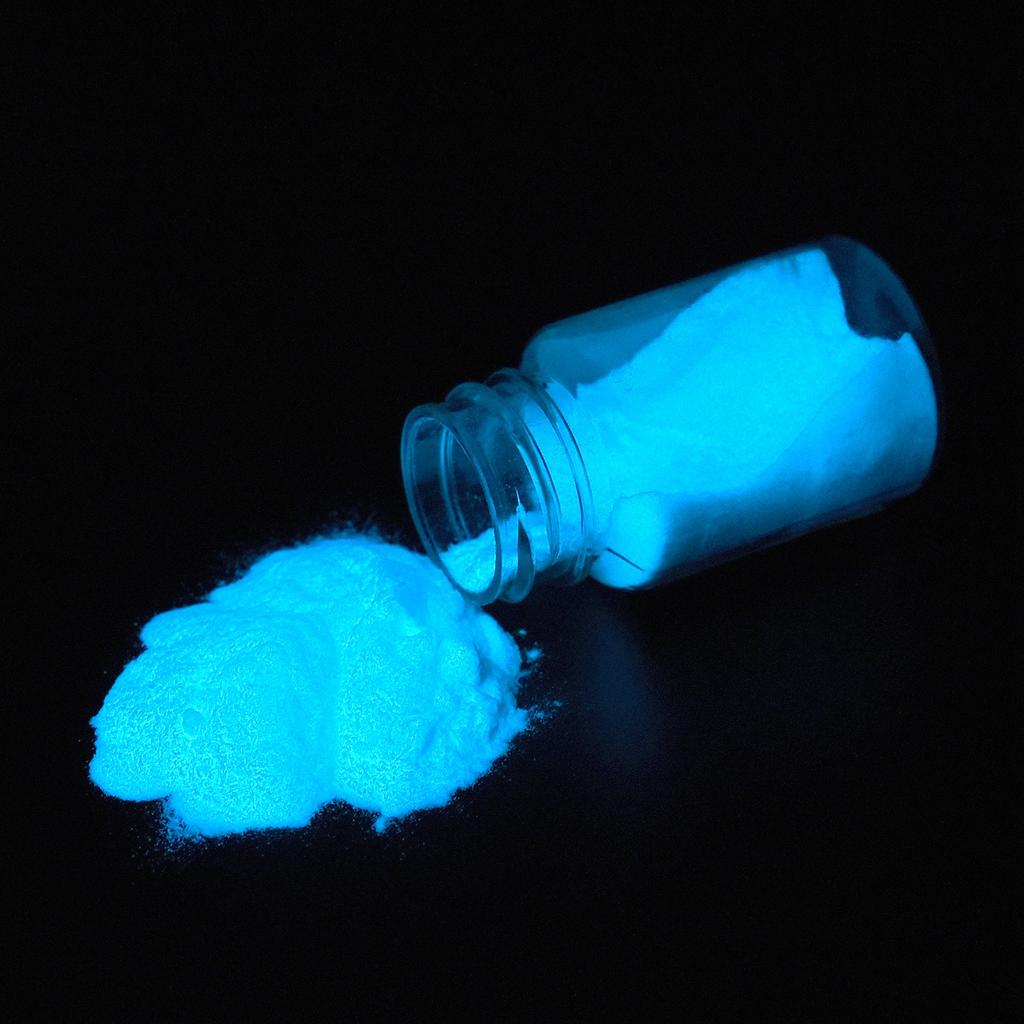 20g Polvere Fluorescente Vernice Luminosa Pigmento Resina Epossidica Pittura Fai da Te Unghie Brilla al Buio Trucco Pittura Corporea Decorazione Festa