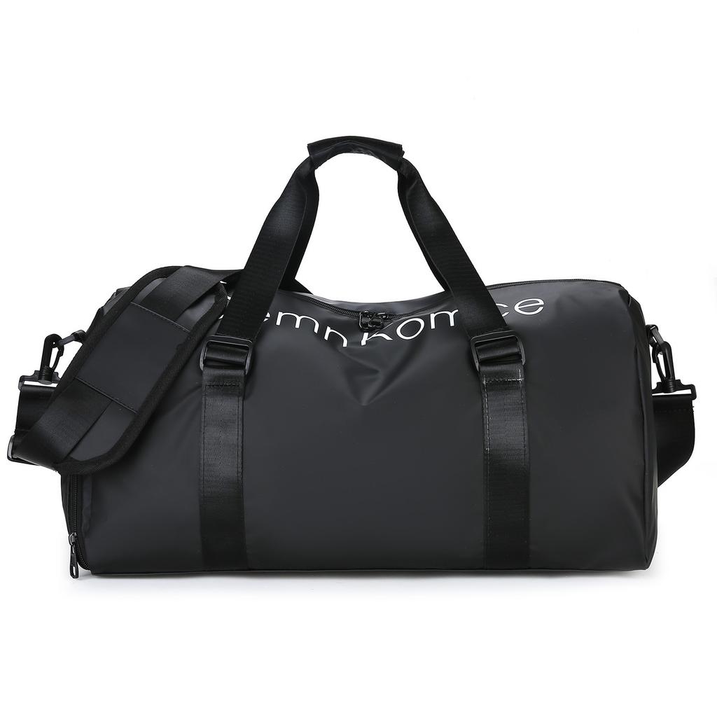 Portable Travel Bag Large Capacity Pu Skin Film Waterproof Dry And Wet Separation Sports Fitness Bag Business Trip Bag