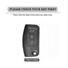 TPU Car Flip Key Case Cover for Ford Fiesta MK7 Focus 2 C-Max Ecosport S-Max Fusion Mondeo Keyless Protector Shell Accessories