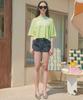 UNKNOWN PLANET Up-258 Embroidered Shorts Black