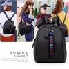 1Pcs Mini Men's Backpack Fashion Small Black Shoulder School Bag for Man Canvas Designer Waterproof Sports Travel Male Backpacks