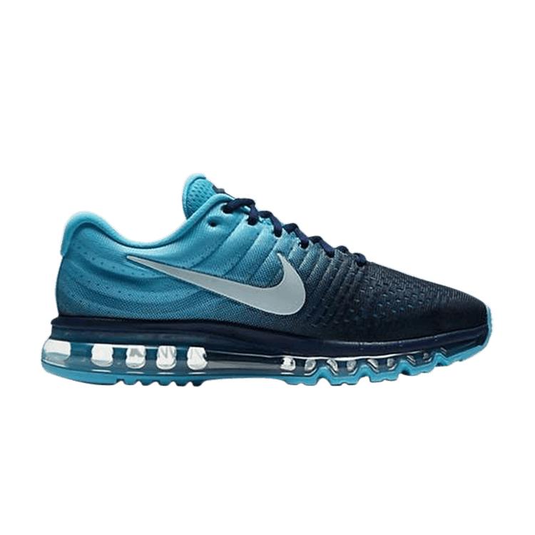 Nike Air Max 2017 Binary Blue Herren Sneaker Gletscherblau 849559-404