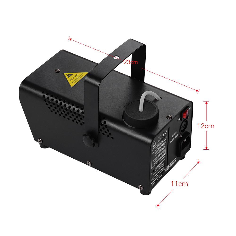 400 Watt Fogger Fog Smoke Machine with Wired Remote Control for Party Live Concert DJ Bar KTV Stage Effect