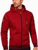 Men's Plus Velvet Sporty Hoodie - Autumn/Winter Long Sleeve Pullover Jacket