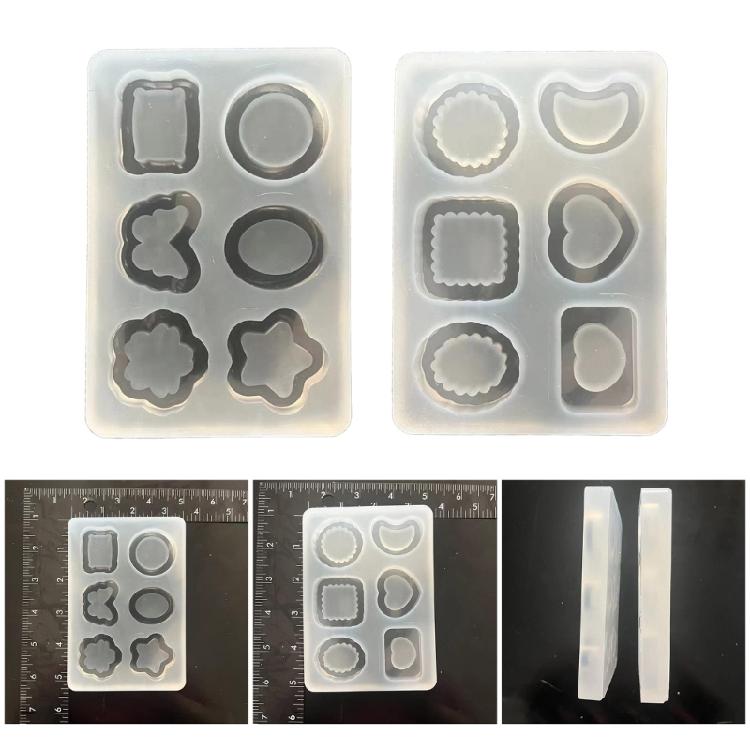 Butterfly Heart Quicksand Silicone Mold DIY Craft Keychain Pendant Mould Jewelry