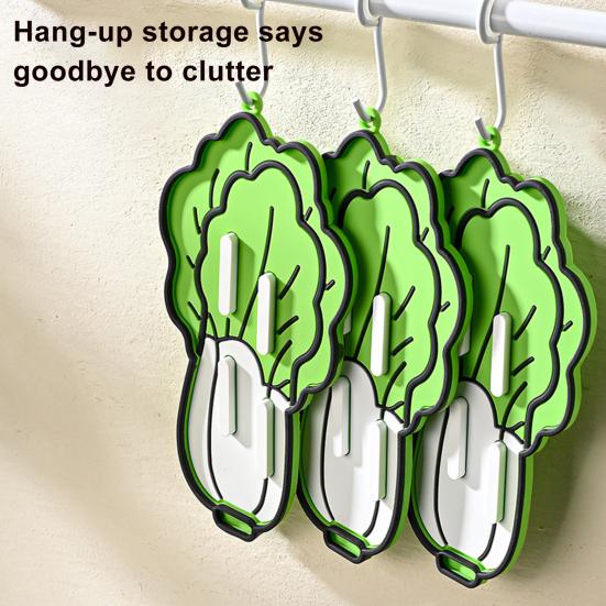 Suport capac oală Slot Anti-Alunecare Formă Varză Chineză Suport capac oală Silicon Depozitare Tocător Organizator Bucătărie