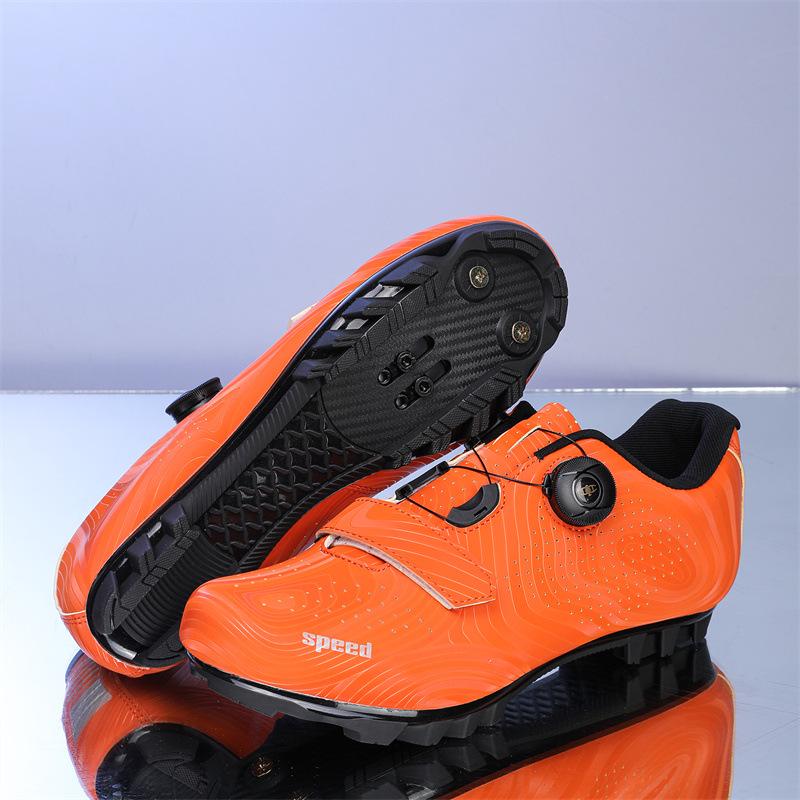 Scarpe da Ciclismo Dinamiche Texturizzate 2025: Senza agganci, Suola Rigida, Calzata Larga per Mountain Bike e Bici da Strada