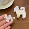 2 PCS Acetate Hair Clip Horse Shark Clip Hair Accessories Foal Side Clip Acetic Acid Hairpins Party